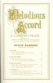 Melodious Accord A Concert of Praise